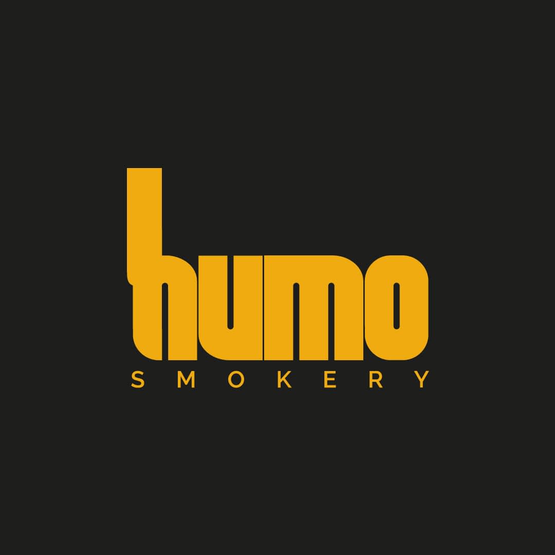 Imagen con Logotipo Humo Smokery color amarillo